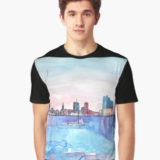 Графическая футболка